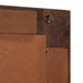 Oglindă pentru baie castan 50 x 70 x 2,5 cm Lemn de mango solid - WALTI WALTI
