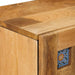 Dulap de noapte 2 pcs natural 40 x 33,5 x 46 cm - WALTI WALTI