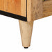 Dulap de noapte natural 40 x 33,5 x 46 cm Lemn de mango solid - WALTI WALTI
