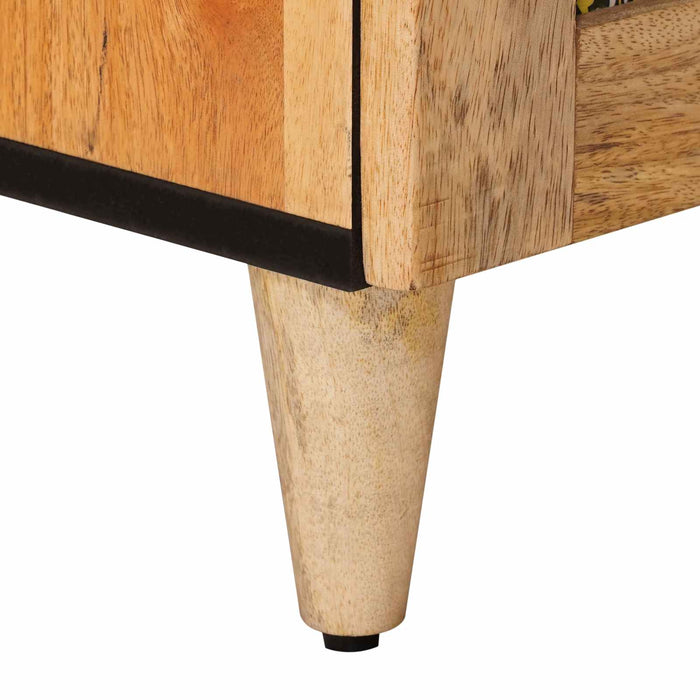 Dulap de noapte cu sertar 2 pcs natural 40 x 33,5 x 46 cm - WALTI WALTI