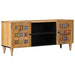 Cabinet TV natural 105 x 33,5 x 46 cm Lemn de mango solid - WALTI WALTI
