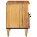 Cabinet TV cu raft natural 70 x 33 x 46 cm Lemn de mango solid - WALTI WALTI