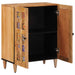 Bufet natural 60 x 33,5 x 75 cm Lemn de mango solid - WALTI WALTI