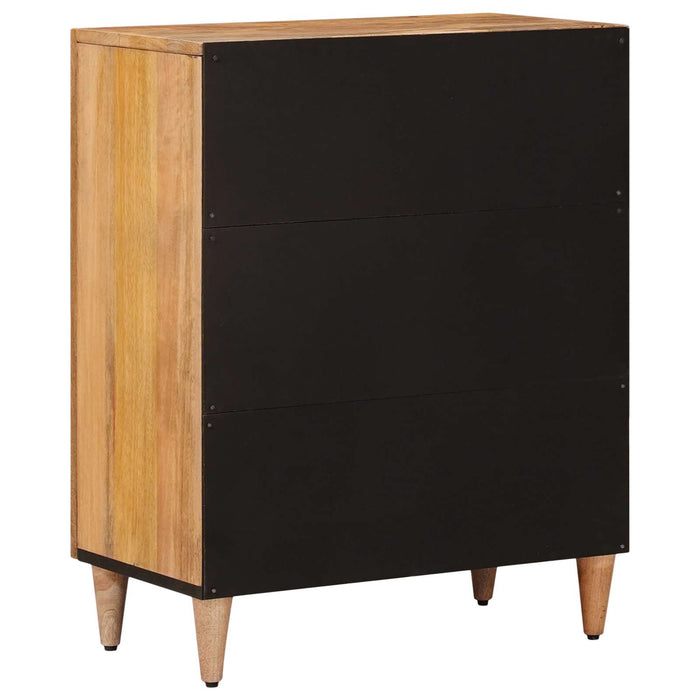Bufet natural 60 x 33,5 x 75 cm Lemn de mango solid - WALTI WALTI