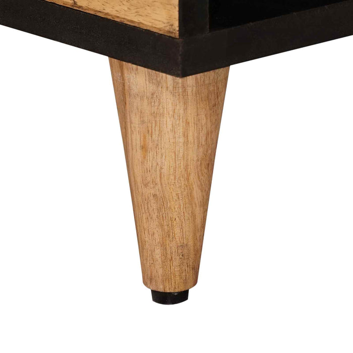 Masă de cafea natural 80 x 50 x 40 cm Lemn de mango solid - WALTI WALTI