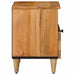 Dulap de noapte natural 40 x 33 x 46 cm Lemn de mango solid - WALTI WALTI