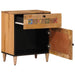 Dulap de noapte natural 50 x 33 x 60 cm Lemn de mango solid - WALTI WALTI