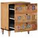 Dulap de noapte natural 50 x 33 x 62 cm Lemn de mango solid - WALTI WALTI