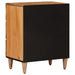 Dulap de noapte natural 50 x 33 x 62 cm Lemn de mango solid - WALTI WALTI