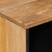 Dulap de noapte natural 50 x 33 x 62 cm Lemn de mango solid - WALTI WALTI