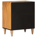 Dulap de noapte natural 50 x 33 x 60 cm Lemn de mango solid - WALTI WALTI