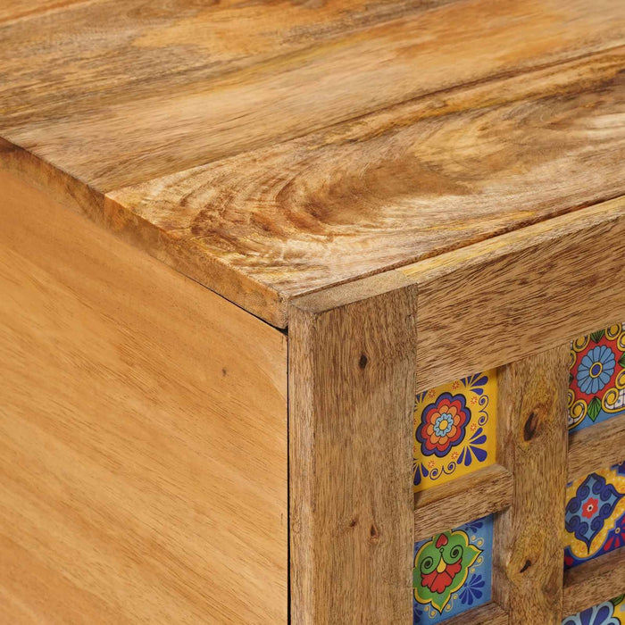 Masă de cafea natural 100 x 54 x 40 cm Lemn de mango solid - WALTI WALTI