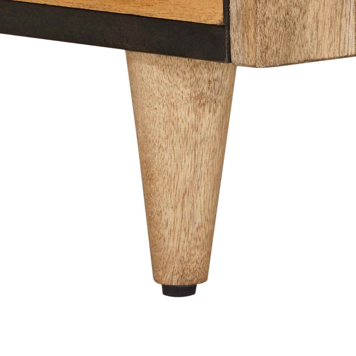 Masă de cafea natural 100 x 54 x 40 cm Lemn de mango solid - WALTI WALTI