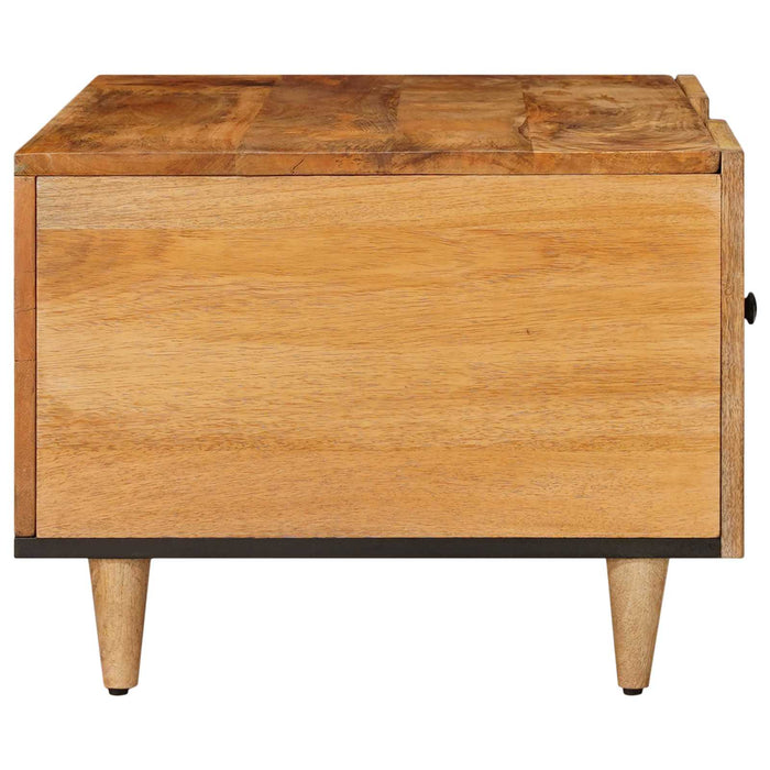 Masă de cafea natural 100 x 54 x 40 cm Lemn de mango solid - WALTI WALTI
