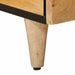 Masă de cafea natural 80 x 54 x 40 cm Lemn de mango solid - WALTI WALTI