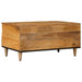 Masă de cafea natural 80 x 54 x 40 cm Lemn de mango solid - WALTI WALTI