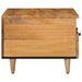 Masă de cafea natural 80 x 54 x 40 cm Lemn de mango solid - WALTI WALTI