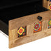 Cabinet TV natural 105 x 33,5 x 46 cm Lemn de mango solid - WALTI WALTI