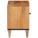 Cabinet TV cu ușă natural 80 x 31,5 x 46 cm Lemn de mango solid - WALTI WALTI