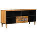 Cabinet TV natural 100 x 33,5 x 46 cm Lemn de mango solid - WALTI WALTI