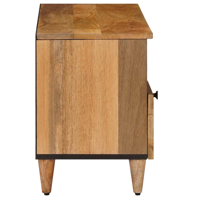 Cabinet TV natural 100 x 33,5 x 46 cm Lemn de mango solid - WALTI WALTI