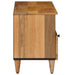 Cabinet TV natural 100 x 33,5 x 46 cm Lemn de mango solid - WALTI WALTI