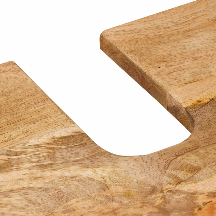 Dulap pentru Chiuveta de Baie cu ușă natural 62 x 33 x 58 cm - WALTI WALTI
