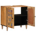 Dulap pentru Chiuveta de Baie cu ușă natural 62 x 33 x 58 cm - WALTI WALTI