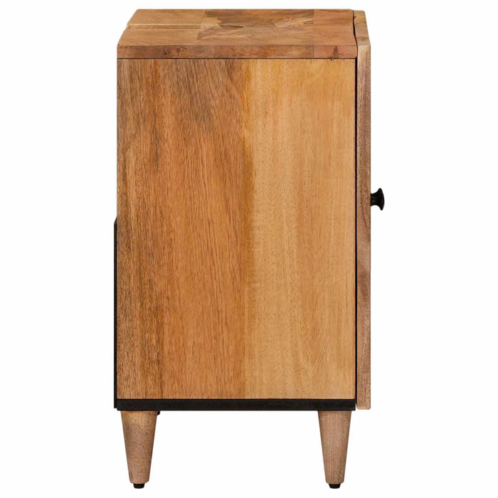Dulap pentru Chiuveta de Baie cu ușă natural 62 x 33 x 58 cm - WALTI WALTI