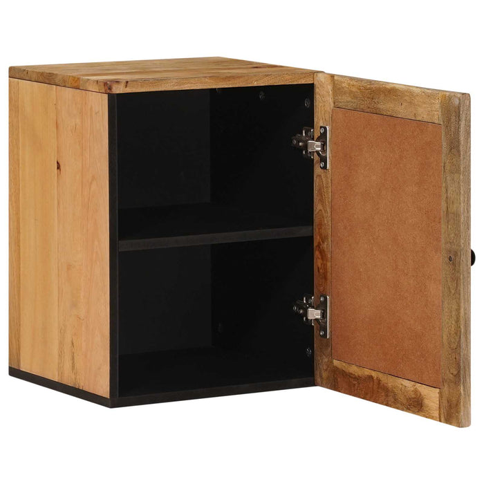 Dulap Suspendat pentru Baie cu ușă natural 38 x 33,5 x 48 cm - WALTI WALTI