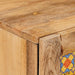 Dulap de Baie natural 38 x 33,5 x 58 cm Lemn de mango solid - WALTI WALTI