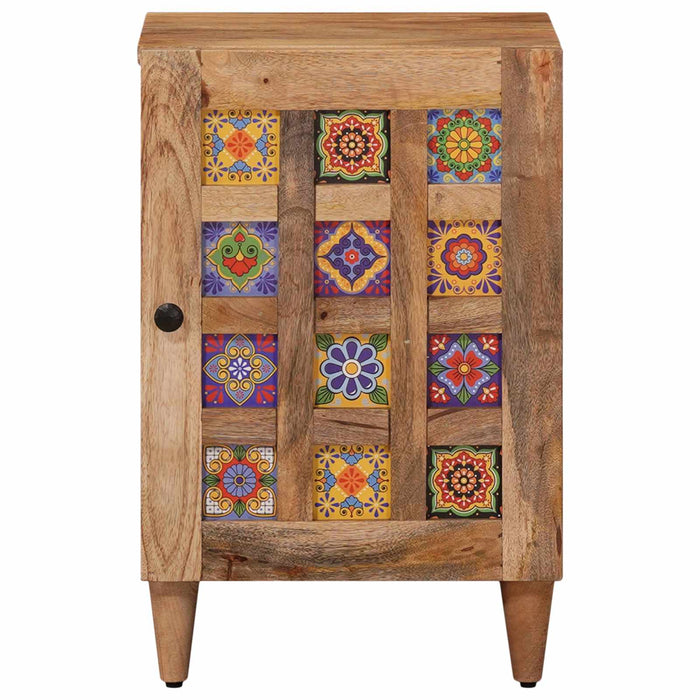 Dulap de Baie natural 38 x 33,5 x 58 cm Lemn de mango solid - WALTI WALTI