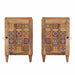 Dulap de Baie natural 38 x 33,5 x 58 cm Lemn de mango solid - WALTI WALTI