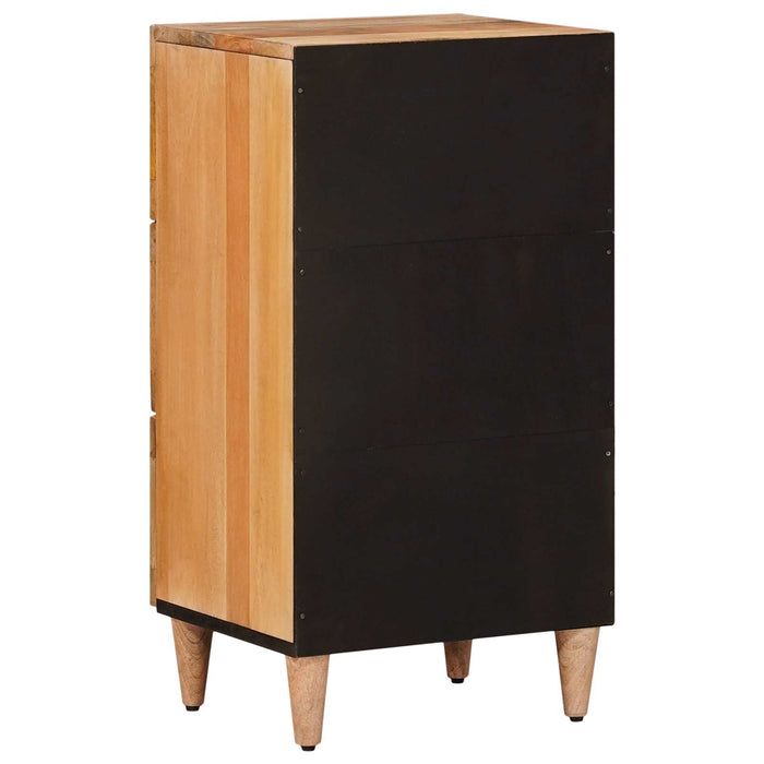 Bufet cu sertar natural 40 x 33,5 x 75 cm Lemn de mango solid - WALTI WALTI