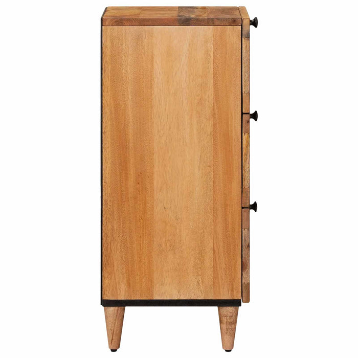 Bufet cu sertar natural 40 x 33,5 x 75 cm Lemn de mango solid - WALTI WALTI