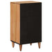 Bufet cu depozitare natural 40 x 33 x 75 cm Lemn de mango solid - WALTI WALTI