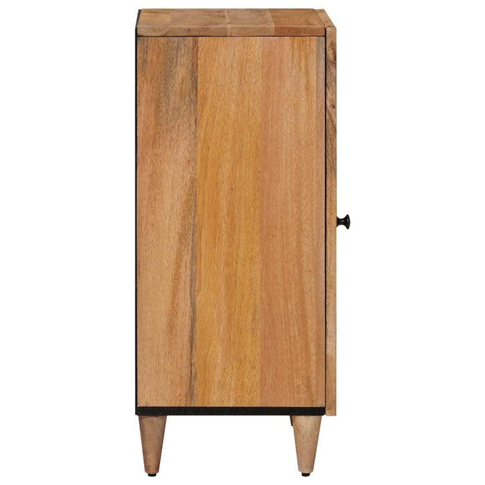 Bufet cu depozitare natural 40 x 33 x 75 cm Lemn de mango solid - WALTI WALTI