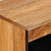 Bufet cu ușă natural 60 x 33,5 x 75 cm Lemn de mango solid - WALTI WALTI