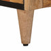 Bufet cu depozitare natural 60 x 33 x 75 cm Lemn de mango solid - WALTI WALTI