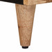 Bufet cu ușă natural 80 x 33,5 x 75 cm Lemn de mango solid - WALTI WALTI