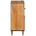 Bufet cu ușă natural 80 x 33,5 x 75 cm Lemn de mango solid - WALTI WALTI