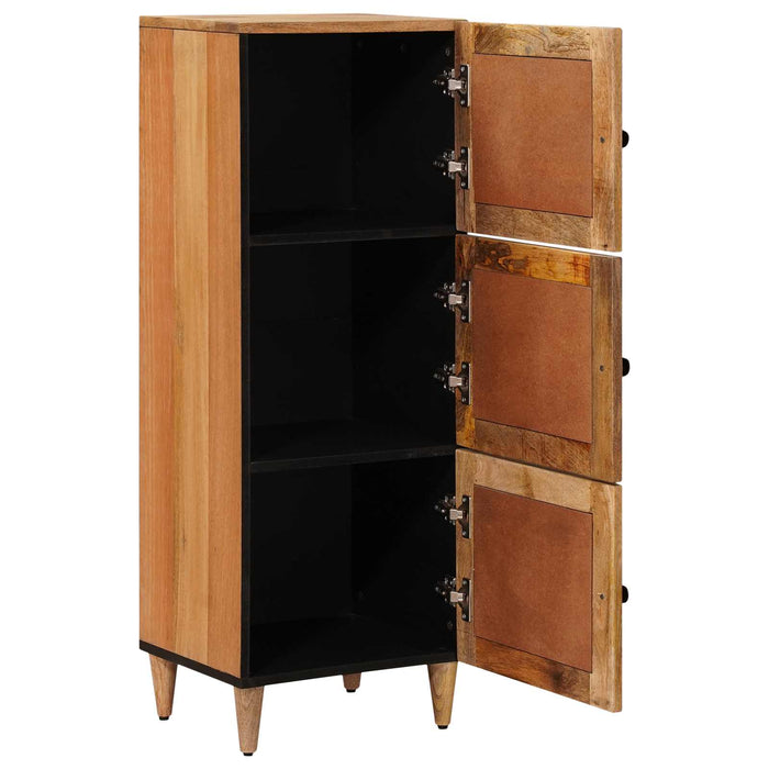 Bufet cu ușă natural 40 x 33 x 110 cm Lemn de mango solid - WALTI WALTI