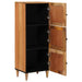 Bufet cu ușă natural 40 x 33 x 110 cm Lemn de mango solid - WALTI WALTI