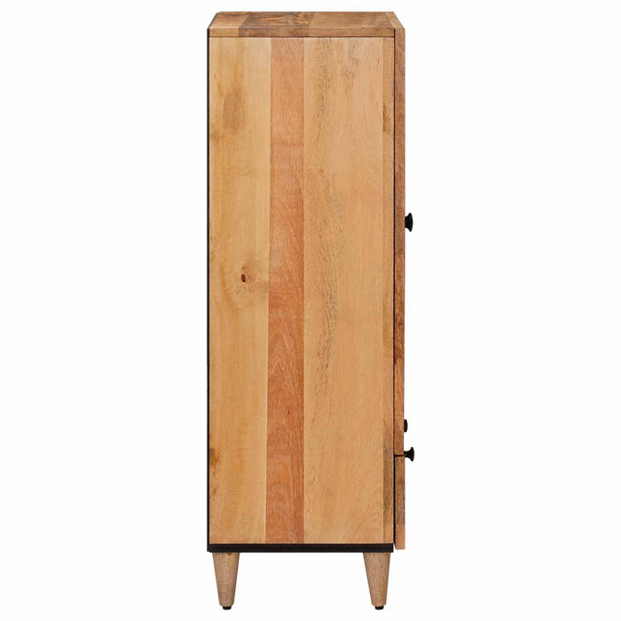 Bufet cu sertar natural 60 x 33,5 x 100 cm Lemn de mango solid - WALTI WALTI