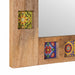 Oglindă pentru baie natural 50 x 70 x 3 cm Lemn de mango solid - WALTI WALTI