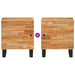 Dulap de noapte Maro 40 x 33 x 46 cm Lemn de mango solid - WALTI WALTI
