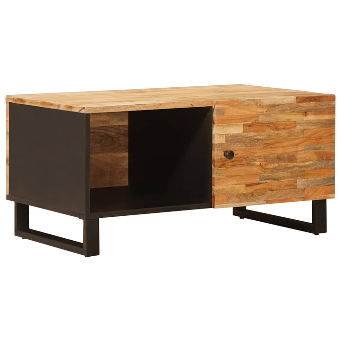 Masă de cafea Maro 88 x 52 x 12 cm Lemn de mango solid - WALTI WALTI