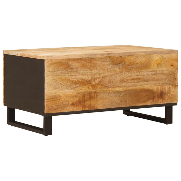 Masă de cafea Maro 88 x 52 x 12 cm Lemn de mango solid - WALTI WALTI