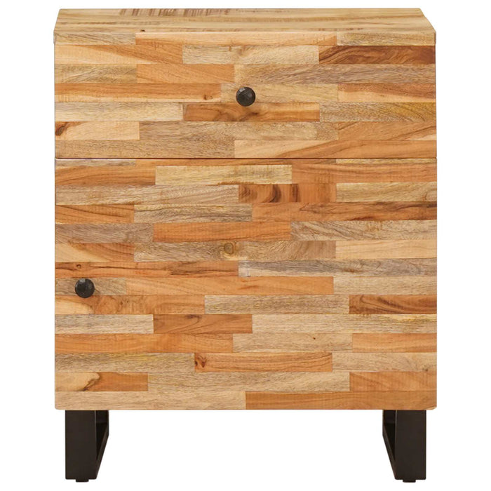 Dulap pentru pat Maro 50 x 33 x 60 cm Lemn de mango solid - WALTI WALTI