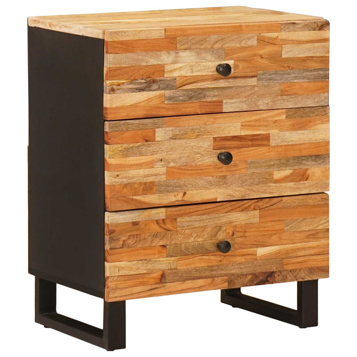 Dulap pentru pat Maro 50 x 33 x 62 cm Lemn de mango solid - WALTI WALTI